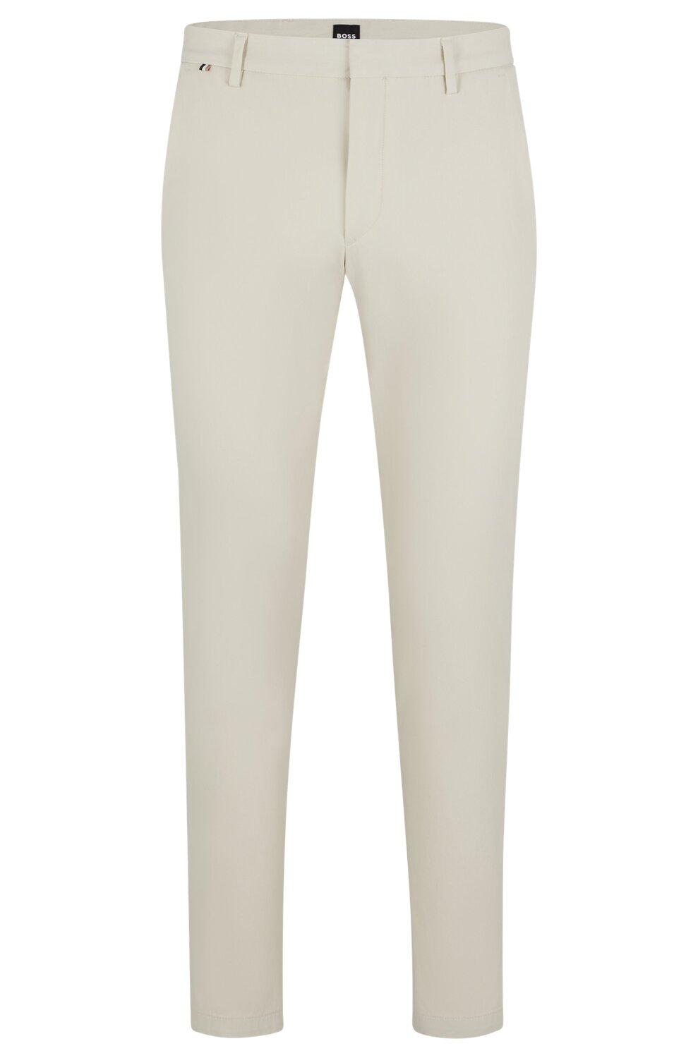 BOSS slim fit chino-57% Cotton, 35% Polyamide (recycled), 8% Elastane, pocketing: 65% Polyester, 35% Cotton-HEREN BROEKEN