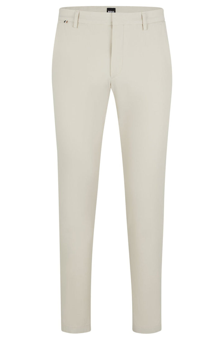 BOSS slim fit chino-57% Cotton, 35% Polyamide (recycled), 8% Elastane, pocketing: 65% Polyester, 35% Cotton-HEREN BROEKEN