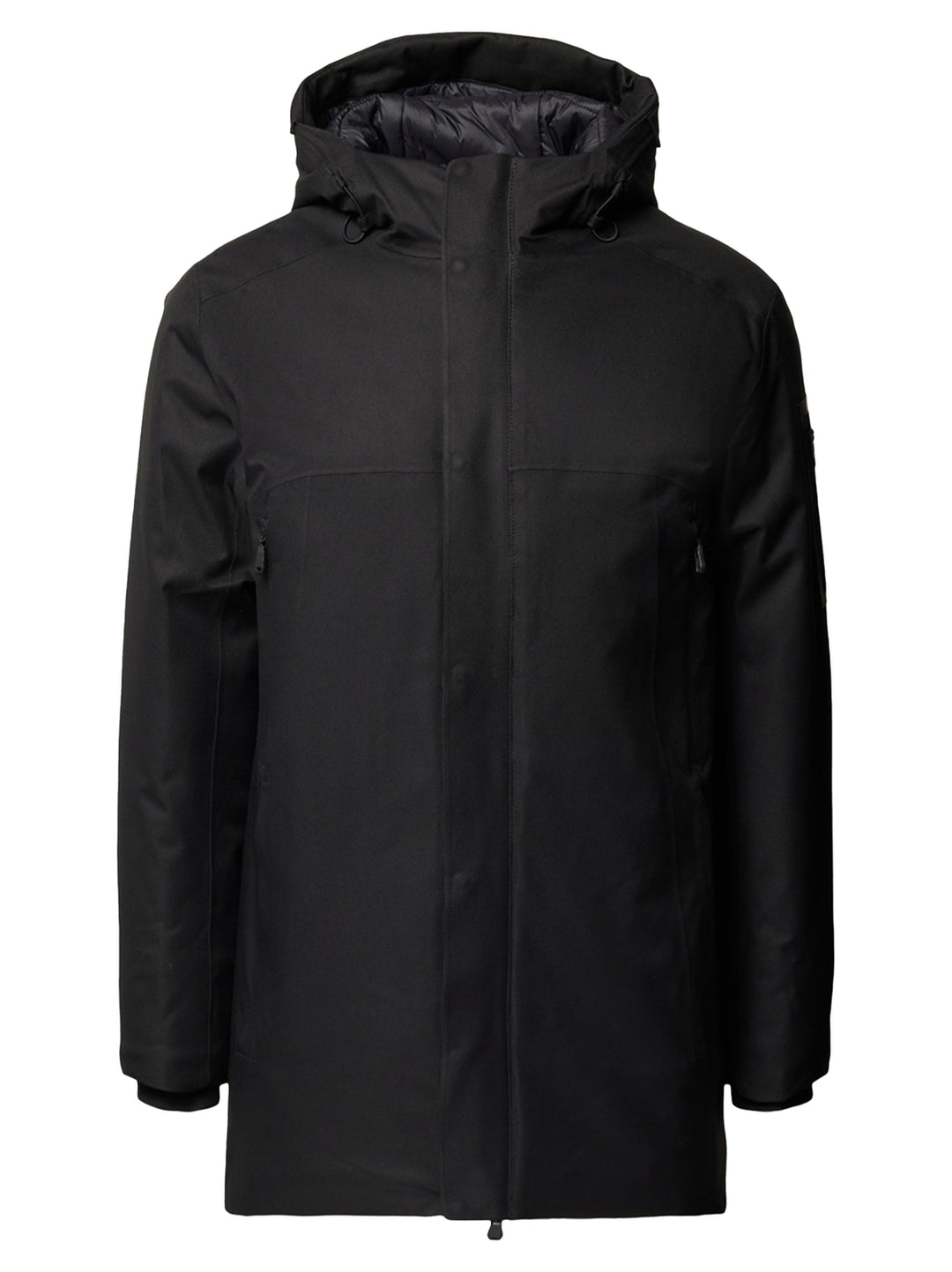 BOSS Sportieve Jas – Zwart-100% polyester-HEREN JASSEN & JACKS-Zwart