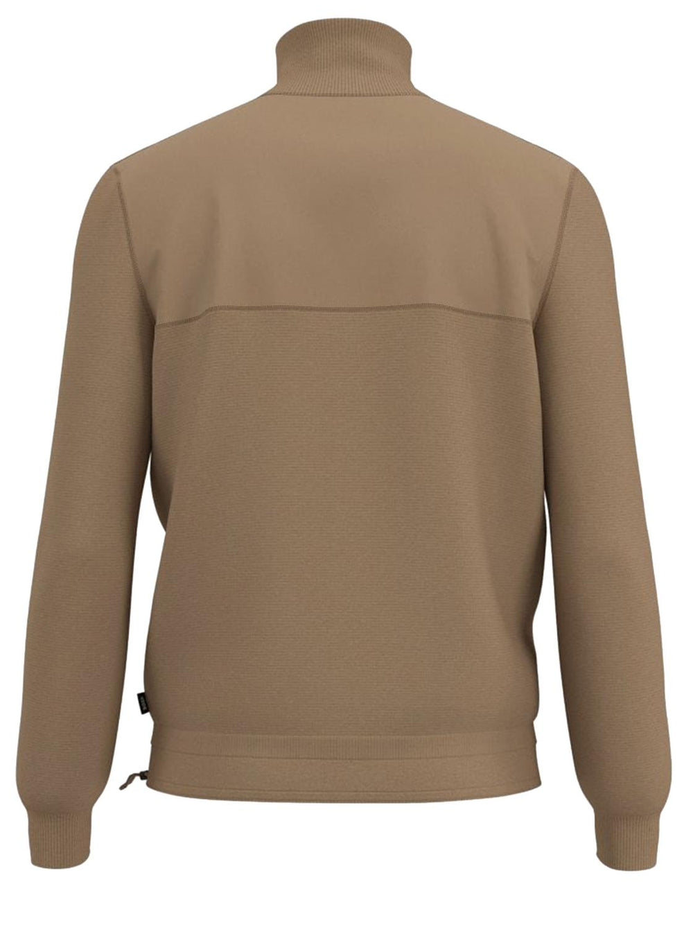 BOSS trui FUSIONE-55% lyocell, 30% katoen, 15% wol-HEREN TRUIEN & VESTEN-Beige