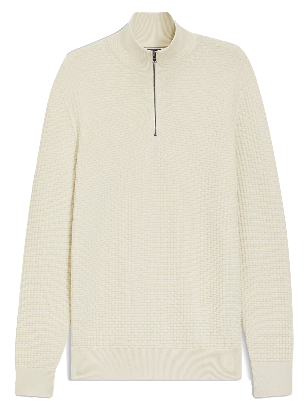 BOSS Trui Met Rits – Room-100% katoen-HEREN TRUIEN & VESTEN-Room