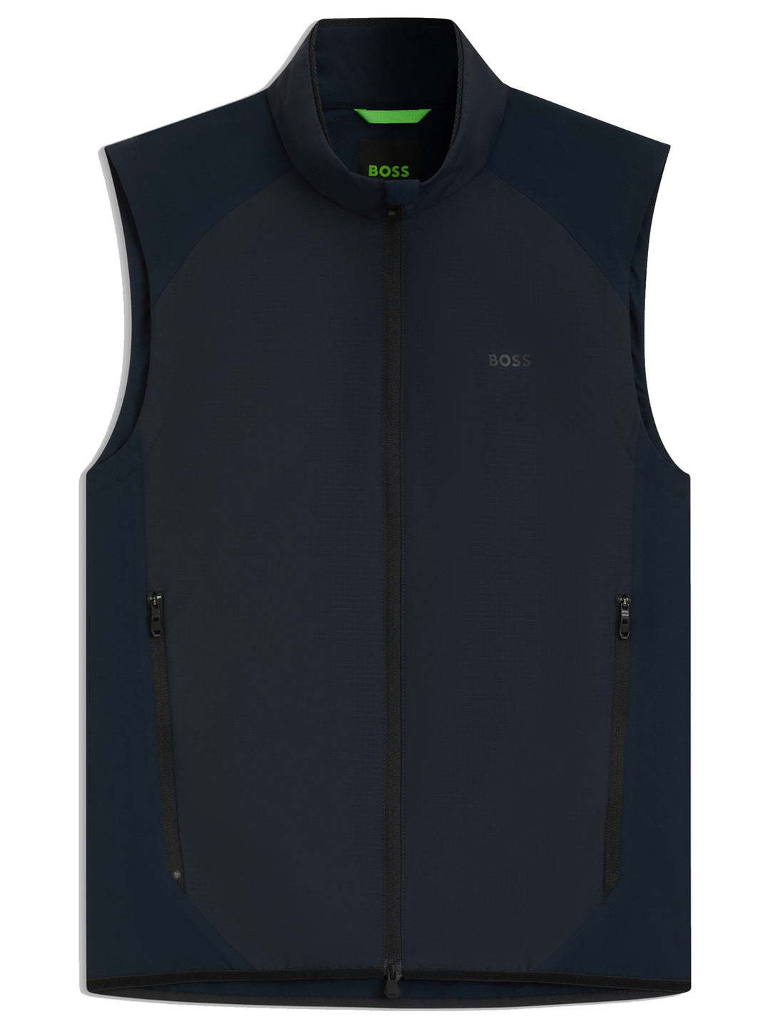 BOSS V Putt Vest Body Warmer – Blauw-100% polyester-HEREN JASSEN & JACKS-Blauw