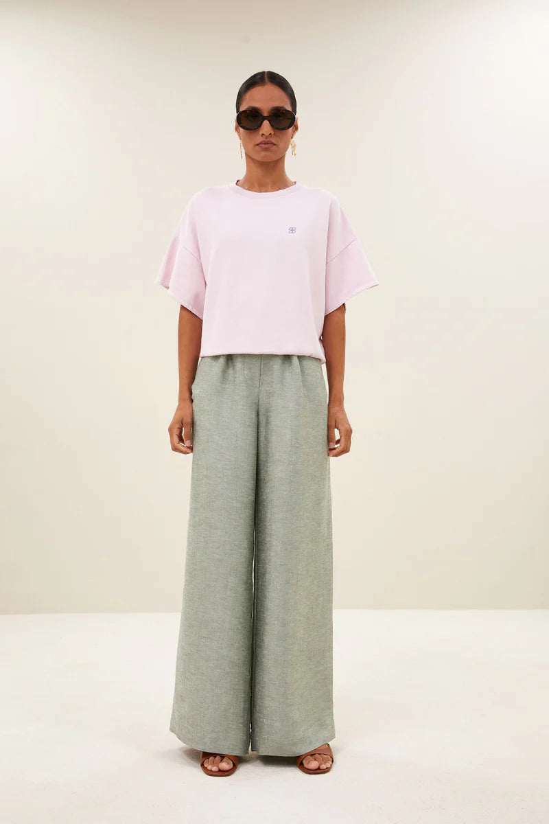 by-bar Bobbi Top – Light Pink -100% katoen-DAMES TOPS & BLOUSES-Roze