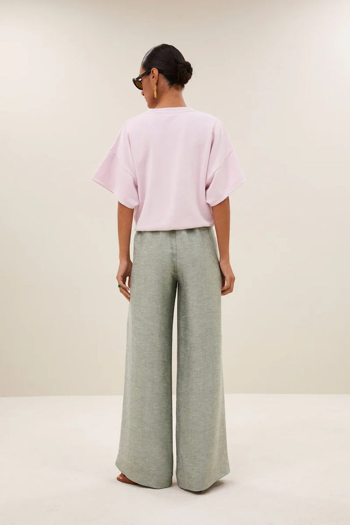 by-bar Bobbi Top – Light Pink -100% katoen-DAMES TOPS & BLOUSES-Roze
