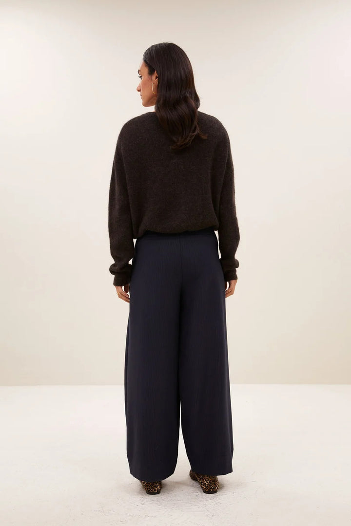 by-bar Cleo Cardigan – Bruin-50% alpaca, 28% polyamide, 22% lamswol-DAMES TRUIEN & VESTEN-Bruin