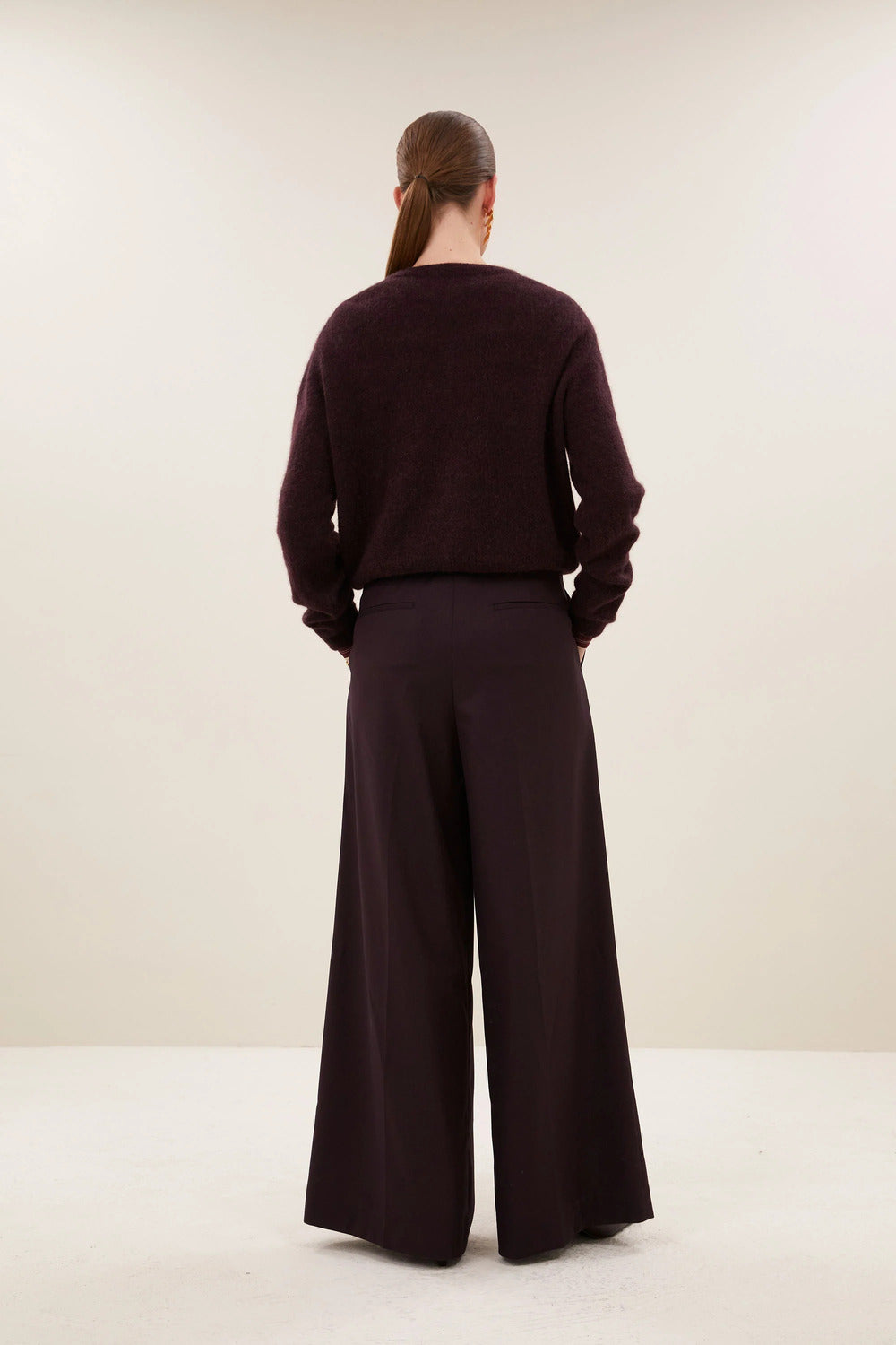 by-bar Cleo Cardigan – Rood-50% alpaca, 28% polyamide, 22% lamswol-DAMES TRUIEN & VESTEN-Rood