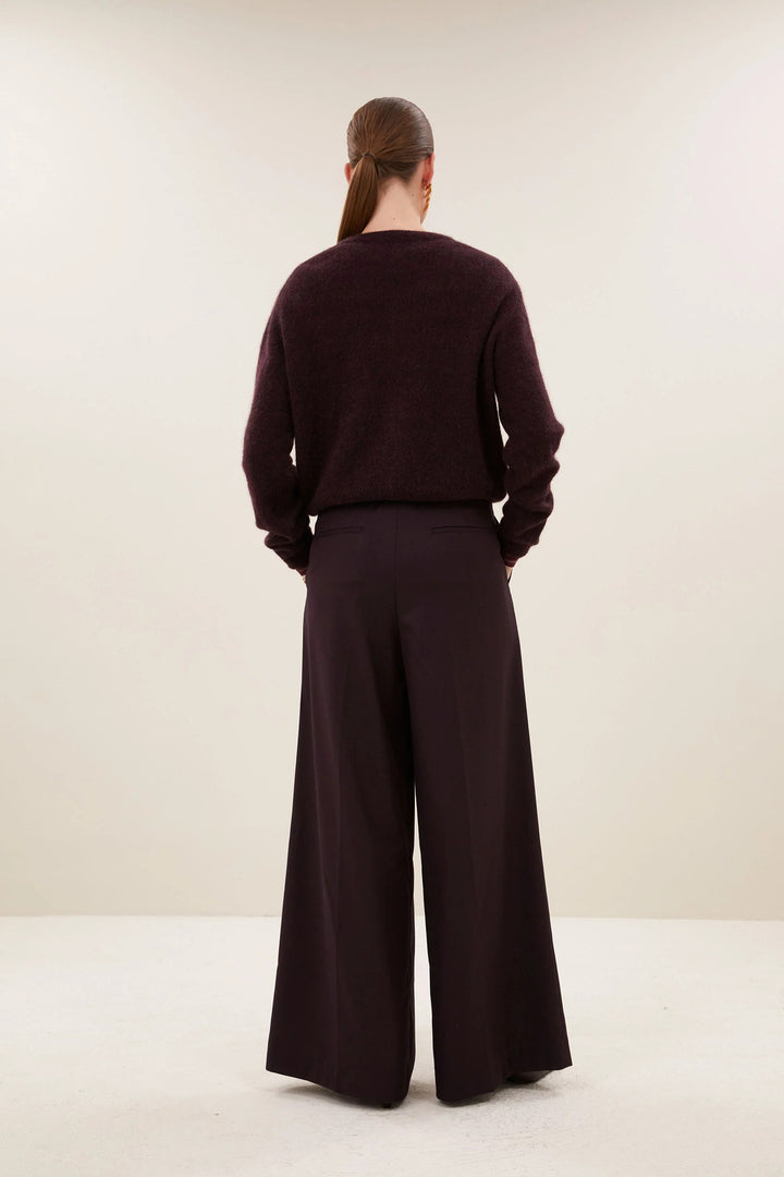 by-bar Cleo Cardigan – Rood-50% alpaca, 28% polyamide, 22% lamswol-DAMES TRUIEN & VESTEN-Rood