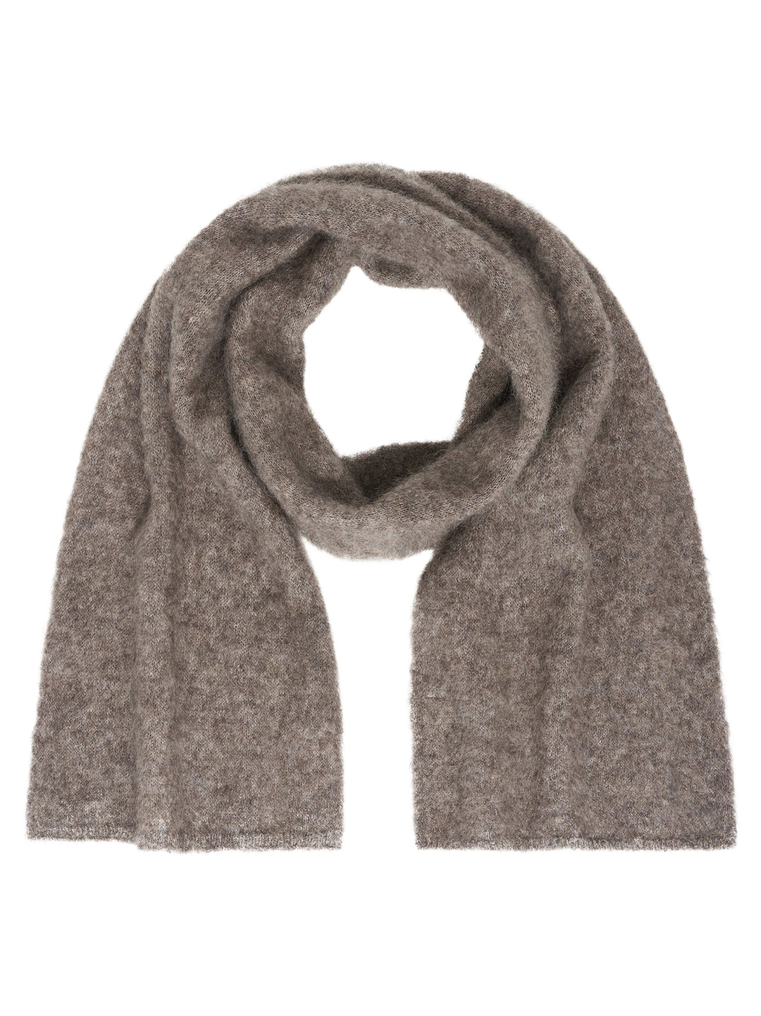 by-bar Leah Norton Sjaal – Bruin-35% alpaca, 36% mohair, 25%polyamide, 3% elasthaan-DAMES ACCESSOIRES-Bruin