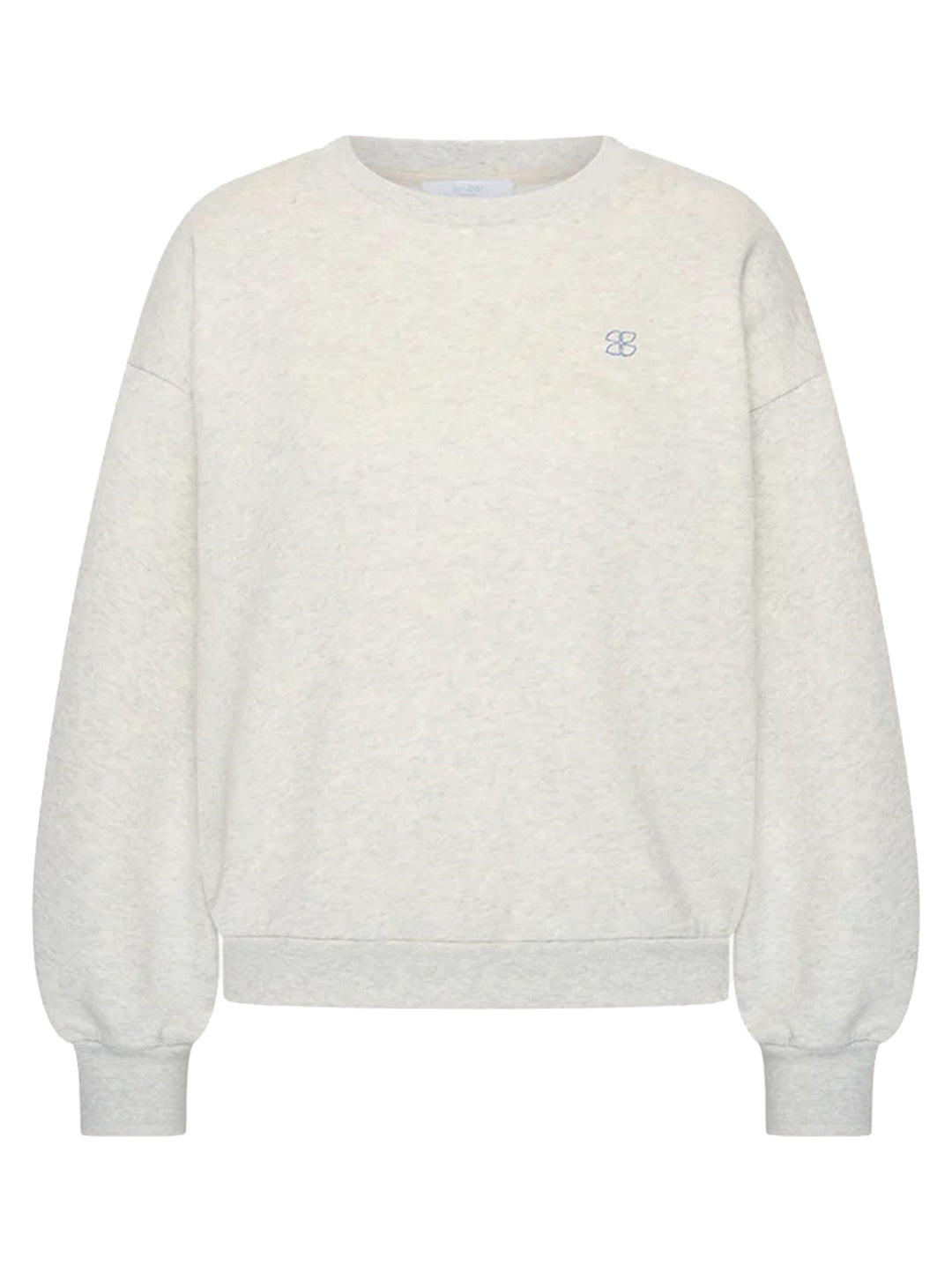 by-bar Lili Amor Sweater – Grijs-80% katoen, 20% polyester-DAMES TRUIEN & VESTEN-Grijs