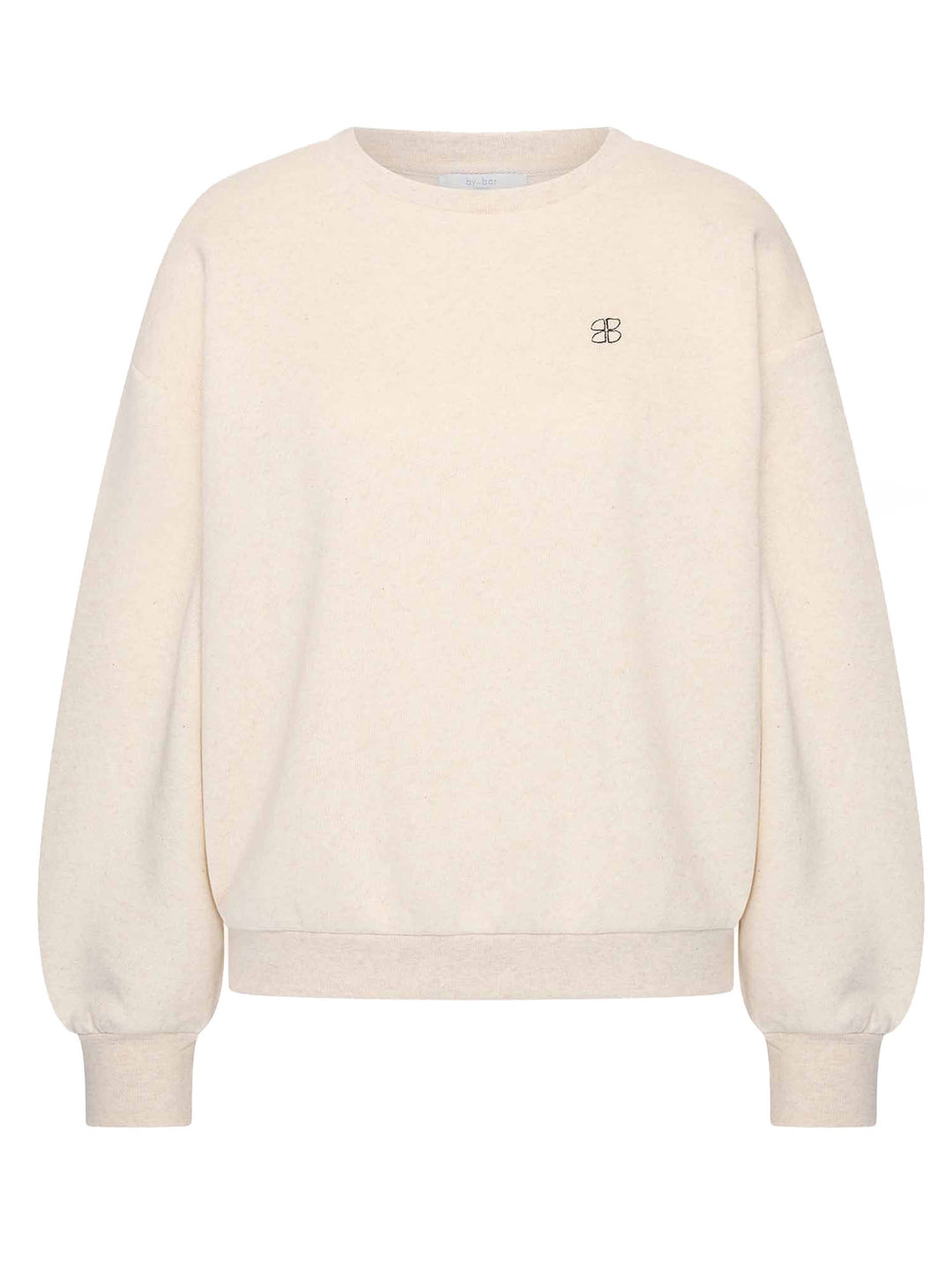by-bar Lili Lucky Dance Sweater – Beige-80% katoen, 20% polyester-DAMES TRUIEN & VESTEN-Beige