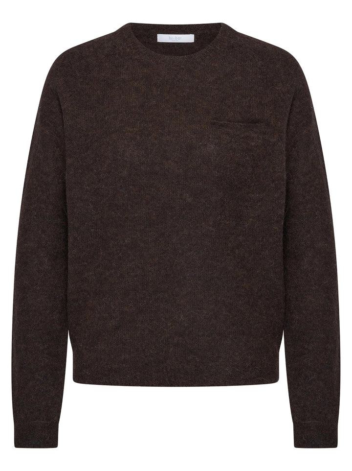by-bar Polly Pullover – Bruin-50% alpaca, 28% polyamide, 22% lamswol-DAMES TRUIEN & VESTEN-Bruin