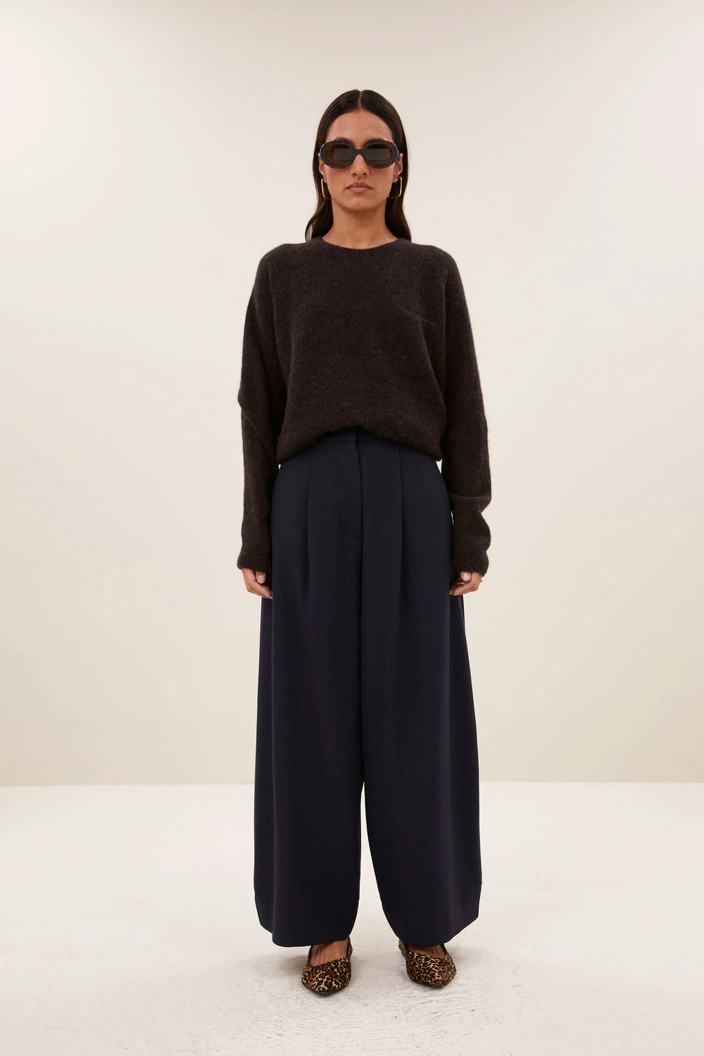 by-bar Polly Pullover – Bruin-50% alpaca, 28% polyamide, 22% lamswol-DAMES TRUIEN & VESTEN-Bruin