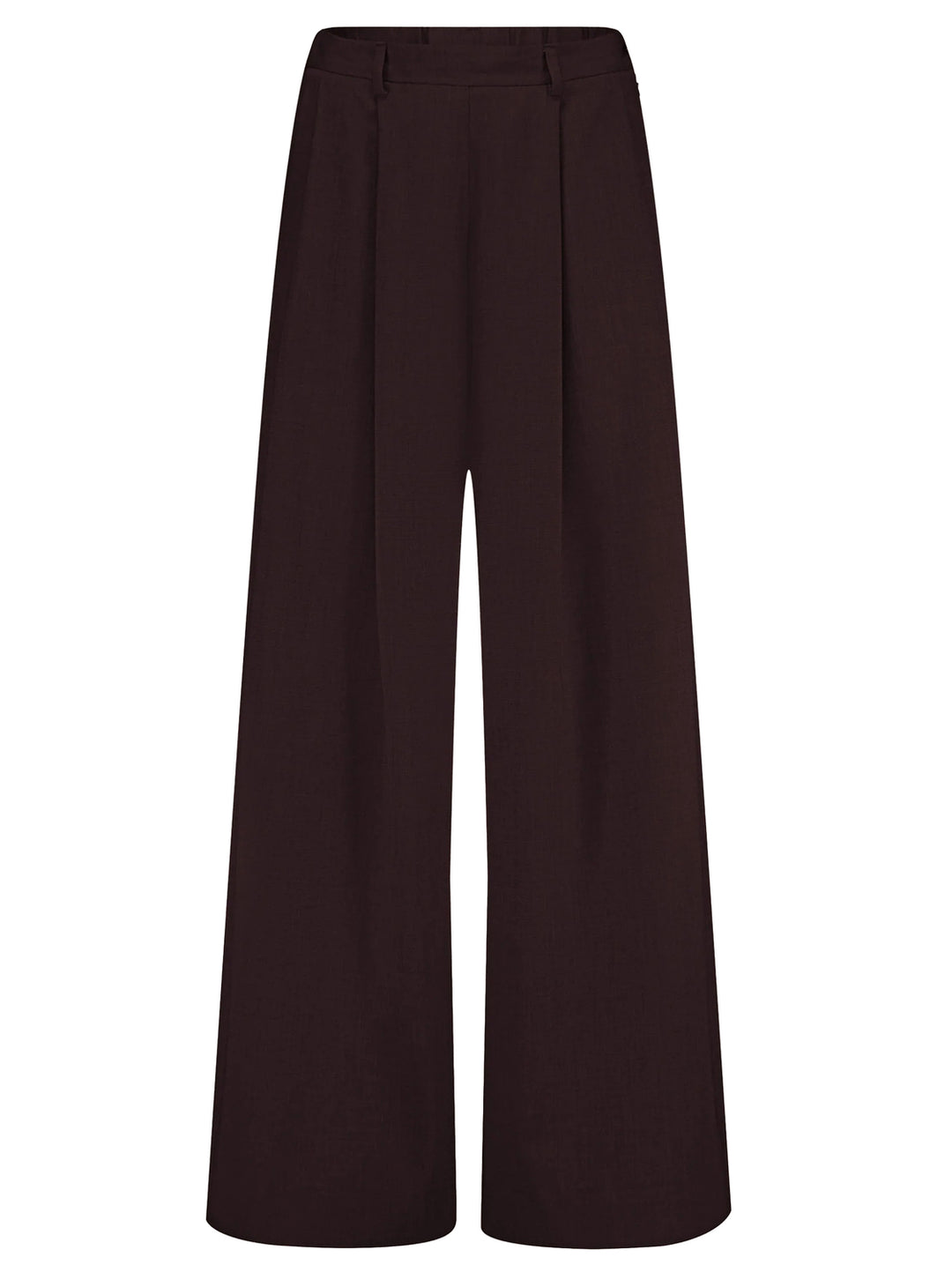 by-bar Sef Pantalon – Rood-70% polyester, 30% viscose-DAMES BROEKEN-Rood