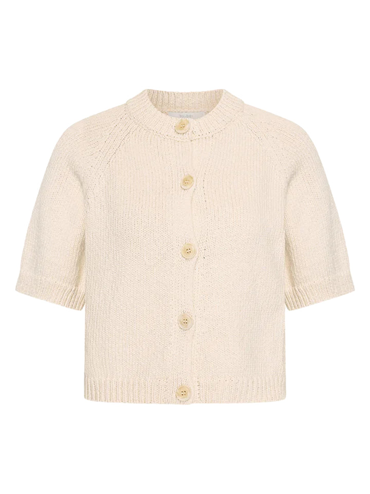 by-bar Selma Vest – Almond-100% katoen-DAMES TRUIEN & VESTEN-Beige