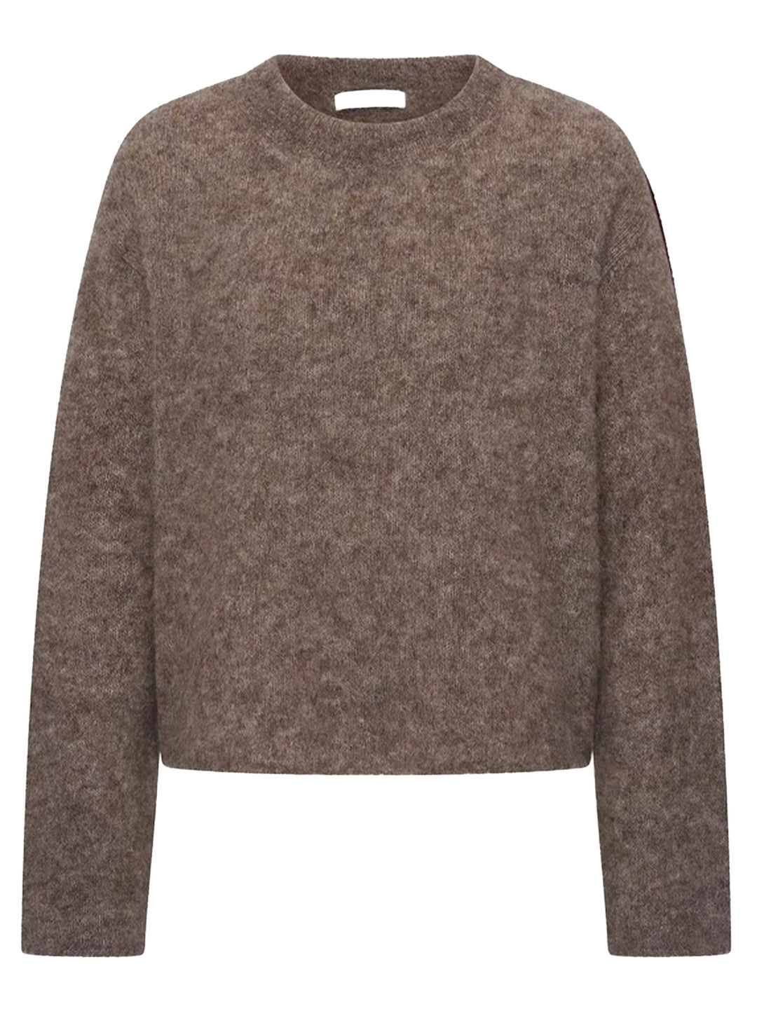 by-bar Vasile Pullover – Bruin-36% mohair, 36% alpaca, 25% polyamide, 3% elastaan-DAMES TRUIEN & VESTEN-Bruin