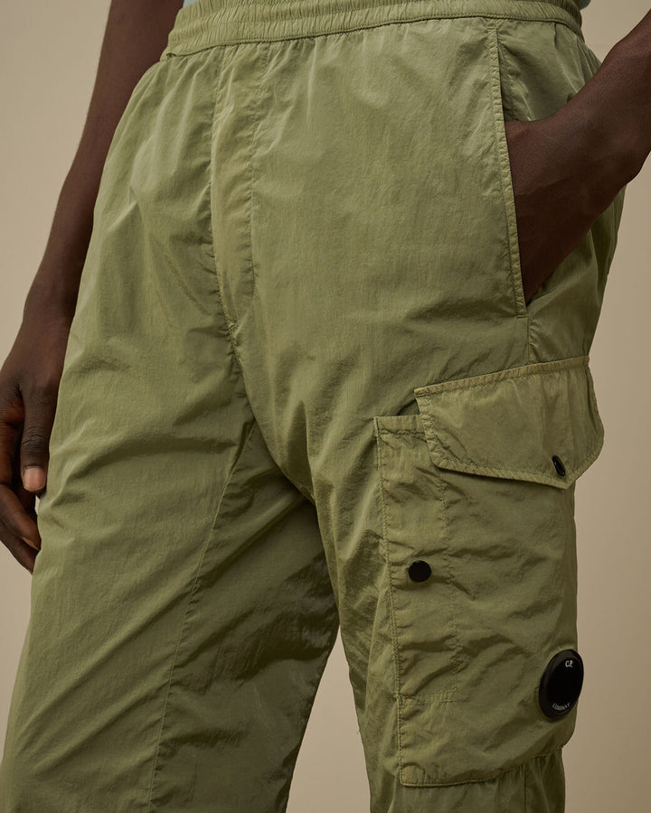 C.P. Company Chrome‑R Lens Cargo Pants – Groen-100% polyamide-HEREN BROEKEN-Groen