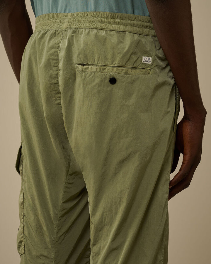 C.P. Company Chrome‑R Lens Cargo Pants – Groen-100% polyamide-HEREN BROEKEN-Groen