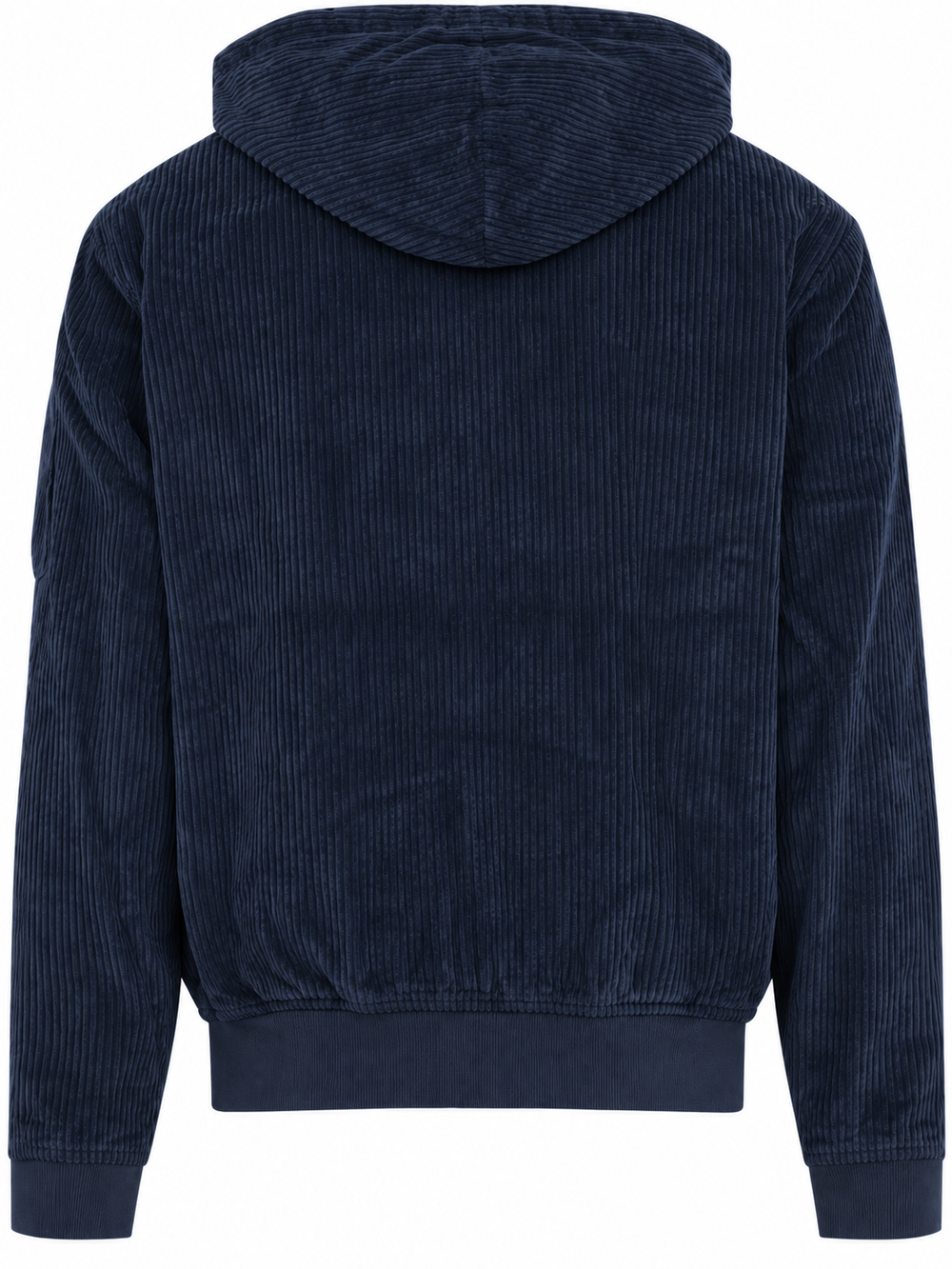 C.P. Company Corduroy Full Zip Vest – Blauw-100% katoen<br />Voering: 100% polyamide-HEREN TRUIEN & VESTEN-Blauw