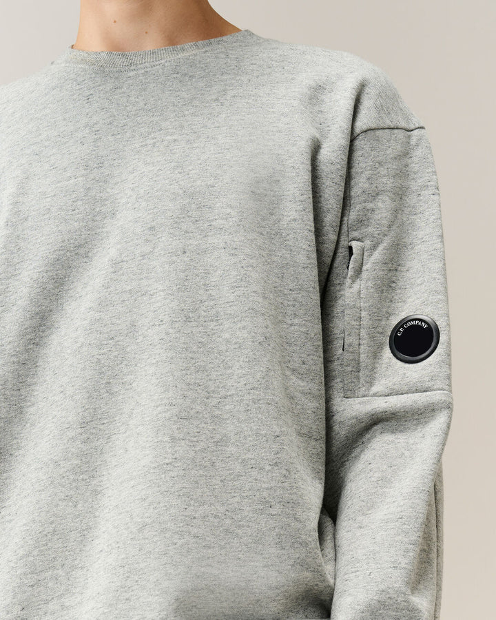 C.P. Company Crewneck Sweater – Grijs-100% katoen-HEREN TRUIEN & VESTEN-Grijs