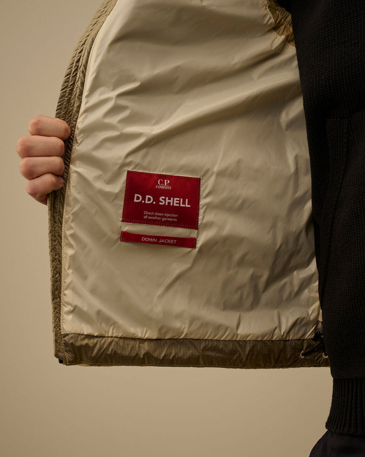 C.P. Company D.D. Shell Down Lens Bodywarmer-100% polyamide-HEREN JASSEN & JACKS-Beige