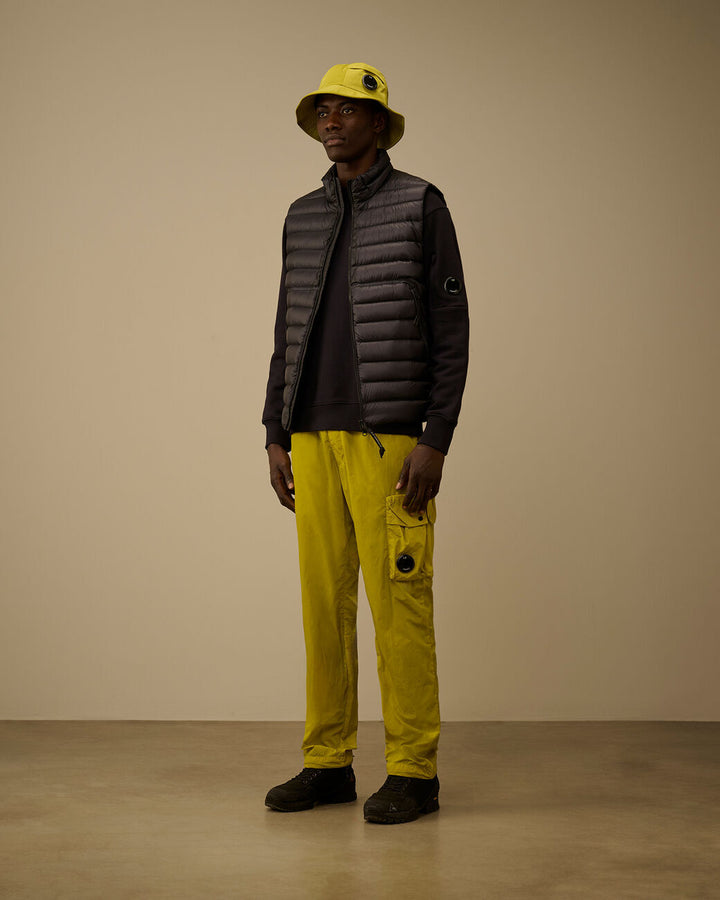 C.P. Company D.D. Shell Down Lens Bodywarmer-100% polyamide-HEREN JASSEN & JACKS-Blauw