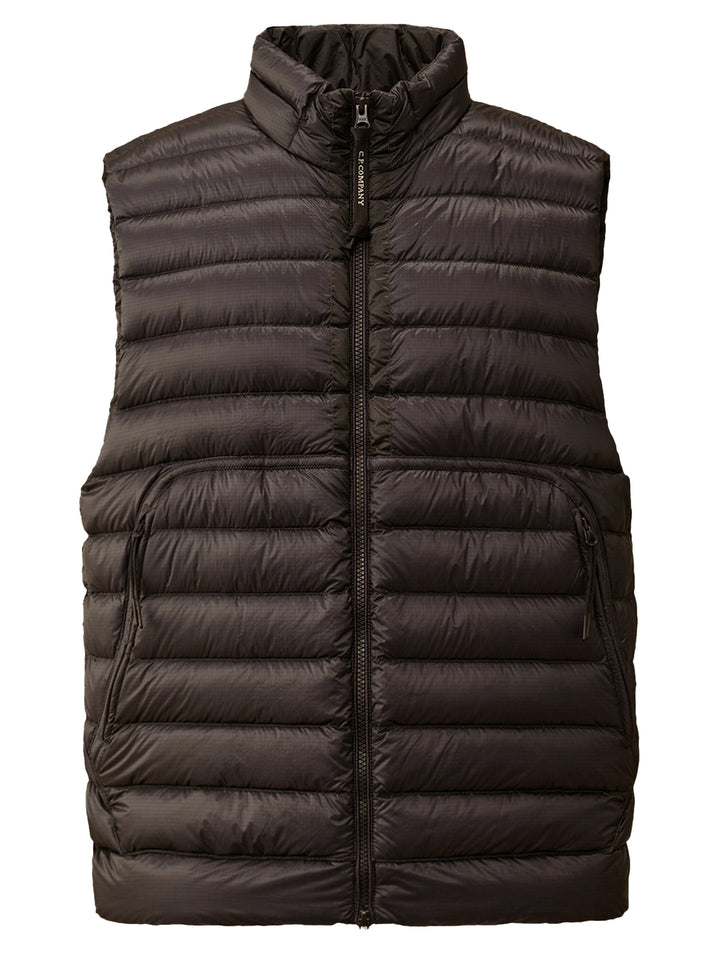 C.P. Company D.D. Shell Down Lens Bodywarmer-100% polyamide-HEREN JASSEN & JACKS-Blauw