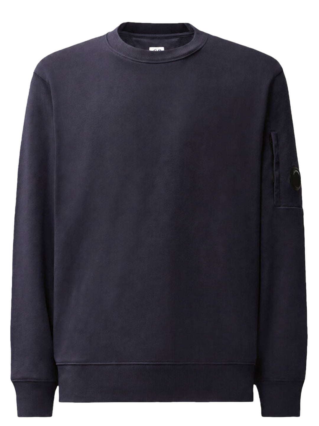 C.P. Company Diagonal Fleece Sweater – Blauw-100% katoen-HEREN TRUIEN & VESTEN-Blauw