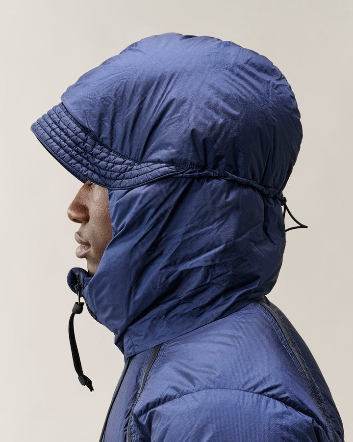 C.P. Company Down Shield Hooded Jacket – Blauw-100% polyamide<br />Vulling: 95% eenden dons, 5% veren-HEREN JASSEN & JACK