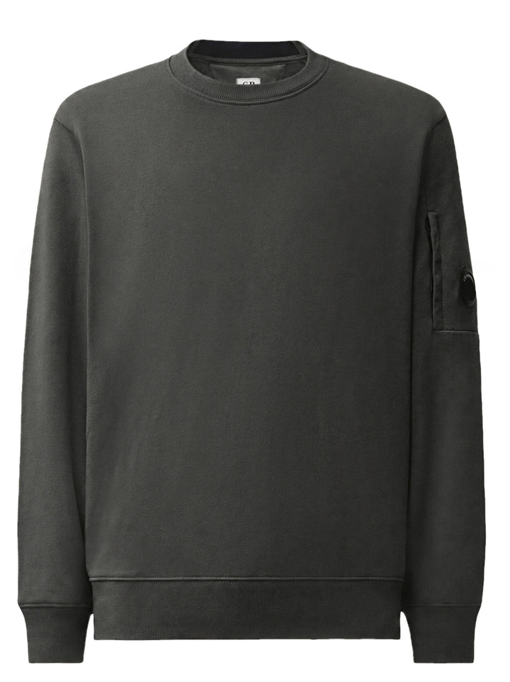 C.P. Company Fleece Crewneck – Antraciet-100% katoen-HEREN TRUIEN & VESTEN-Antraciet