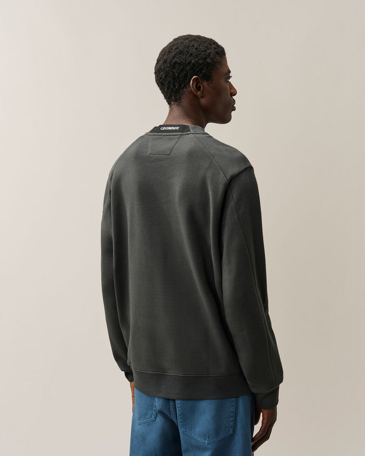 C.P. Company Fleece Crewneck – Antraciet-100% katoen-HEREN TRUIEN & VESTEN-Antraciet
