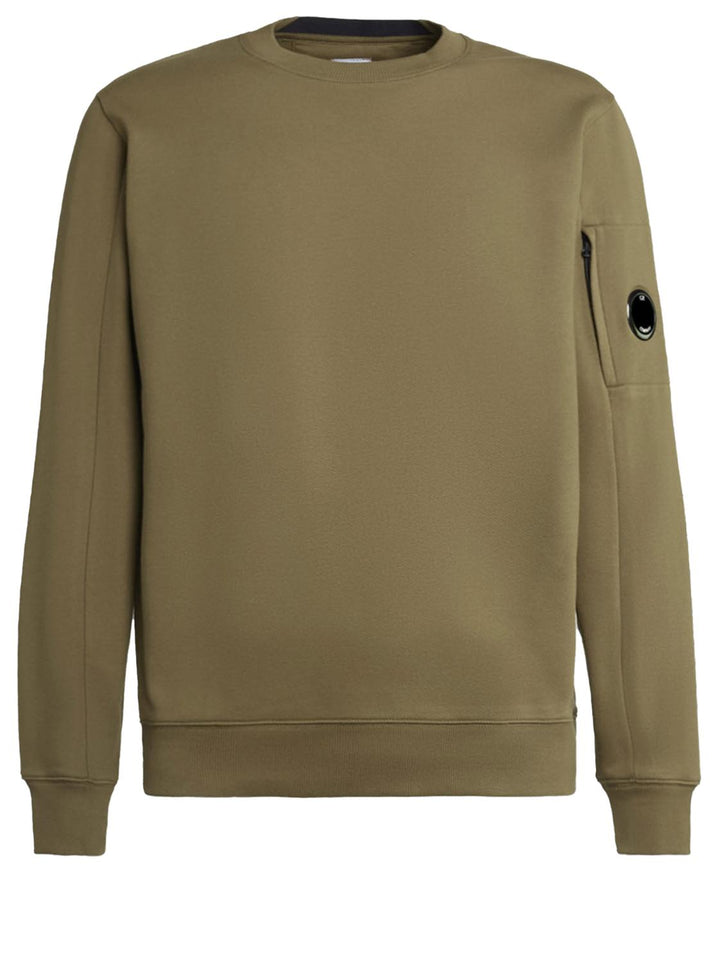 C.P. Company fleece sweatshirt-100% katoen-HEREN TRUIEN & VESTEN-Bruin