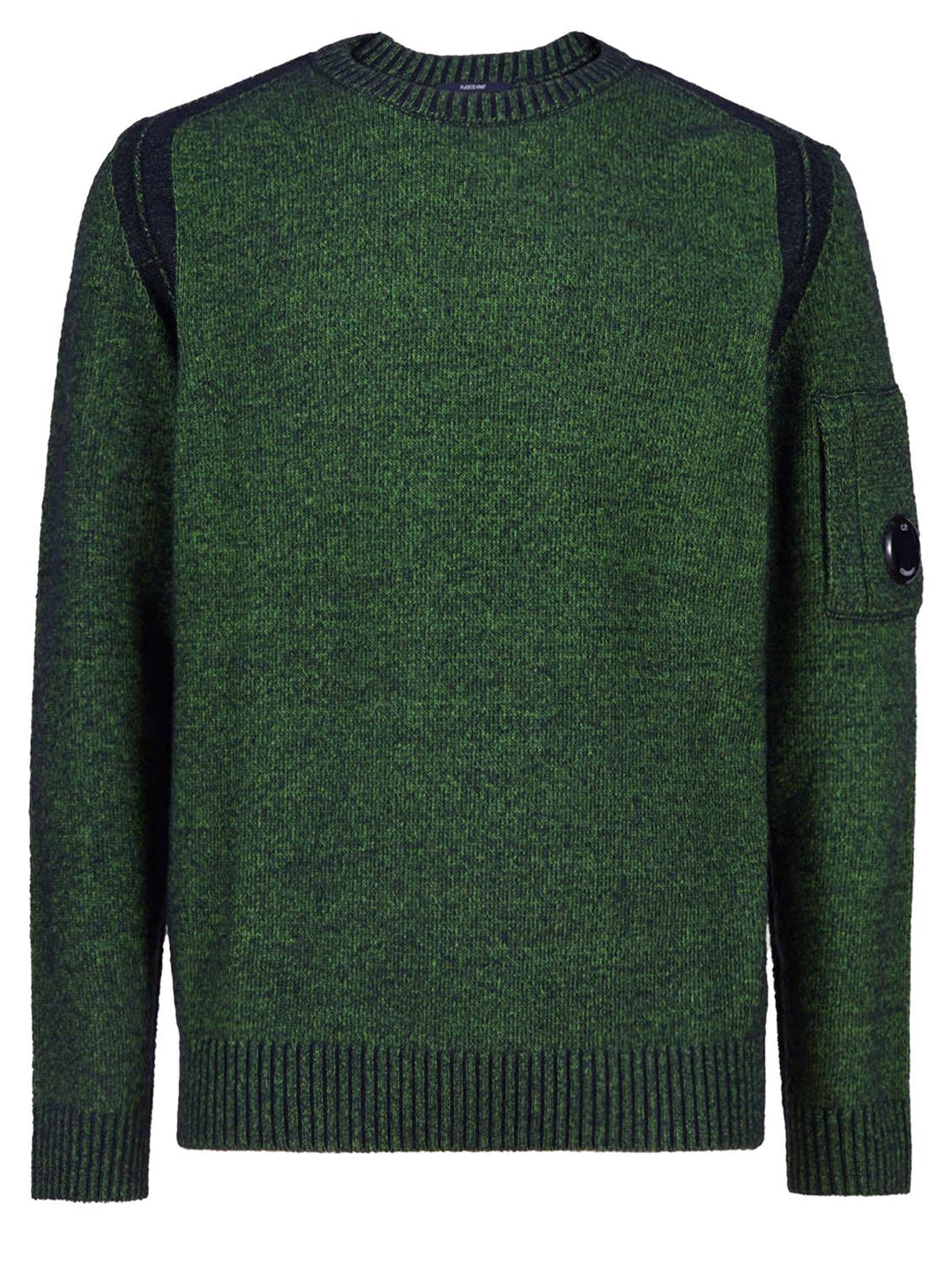 C.P. Company gebreide trui-60% polyamide, 40% wol-HEREN TRUIEN & VESTEN-Groen