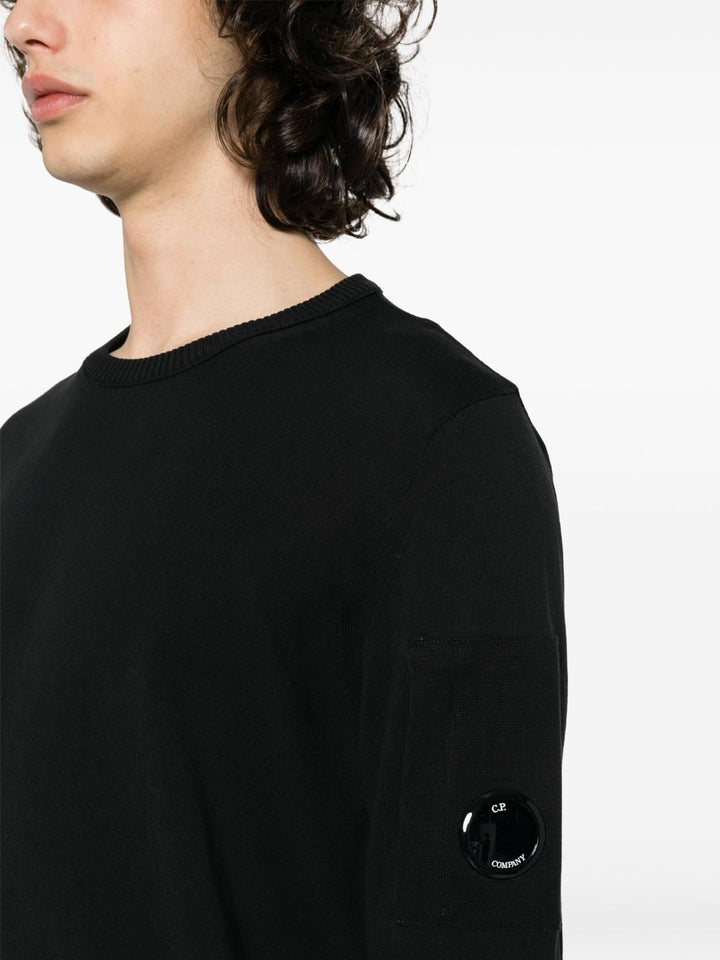 C.P. Company katoenen trui-100% katoen-HEREN TRUIEN & VESTEN-Zwart