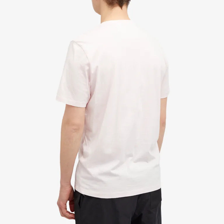 C.P Company Label print shirt roze-100% katoen-HEREN POLO'S & T-SHIRTS-Roze