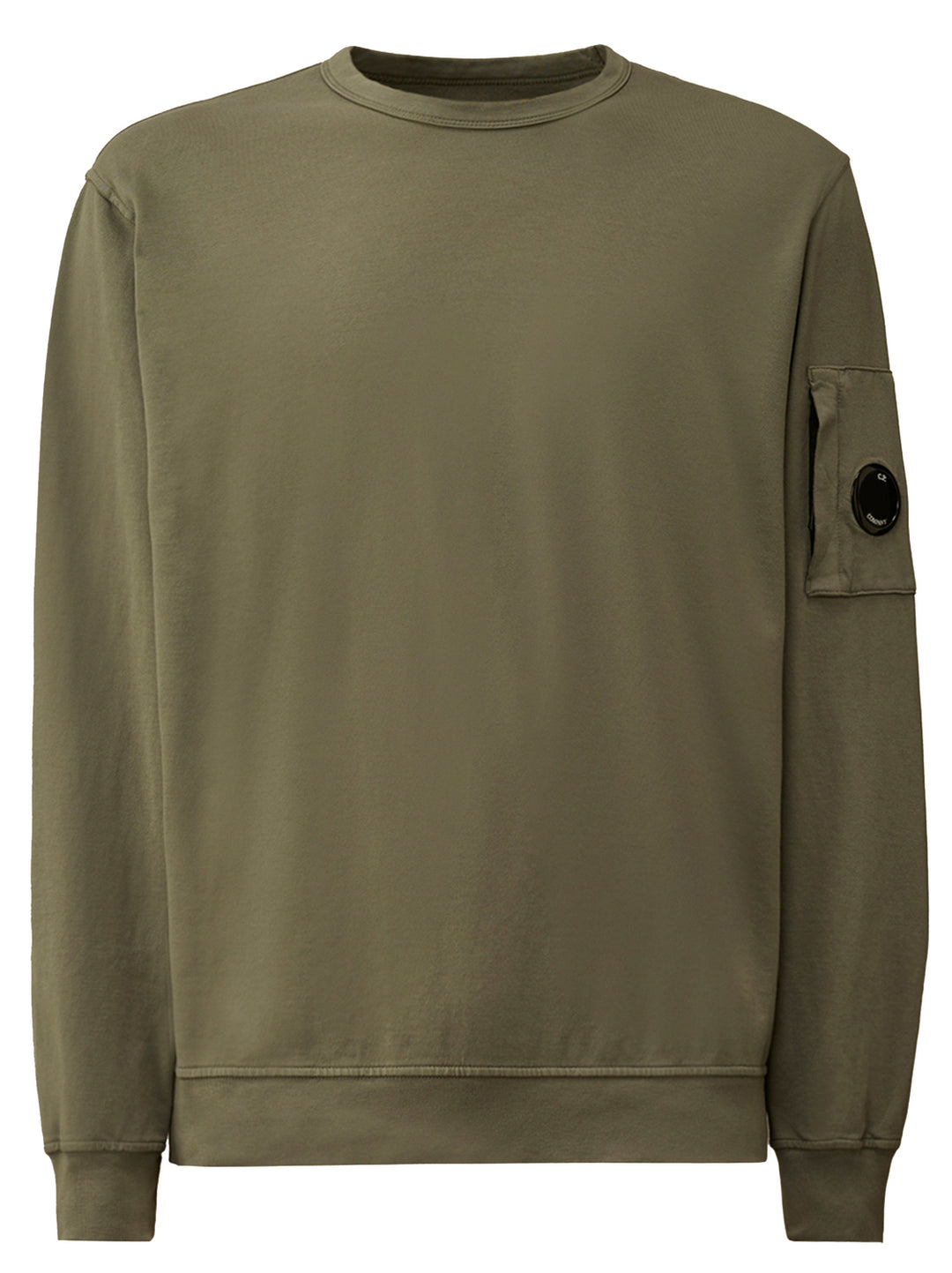 C.P. Company Light Crewneck Sweatshirt – Grijs-100% katoen-HEREN TRUIEN & VESTEN-Grijs