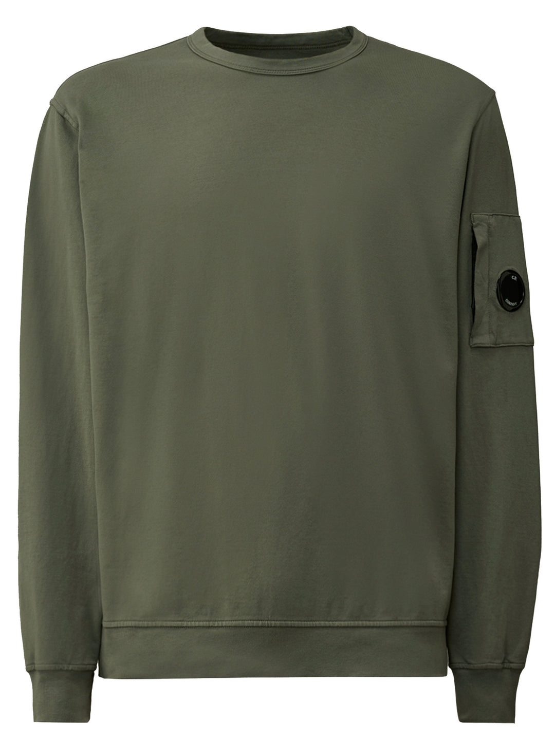 C.P. Company Light Crewneck Sweatshirt – Grijs-100% katoen-HEREN TRUIEN & VESTEN-Grijs