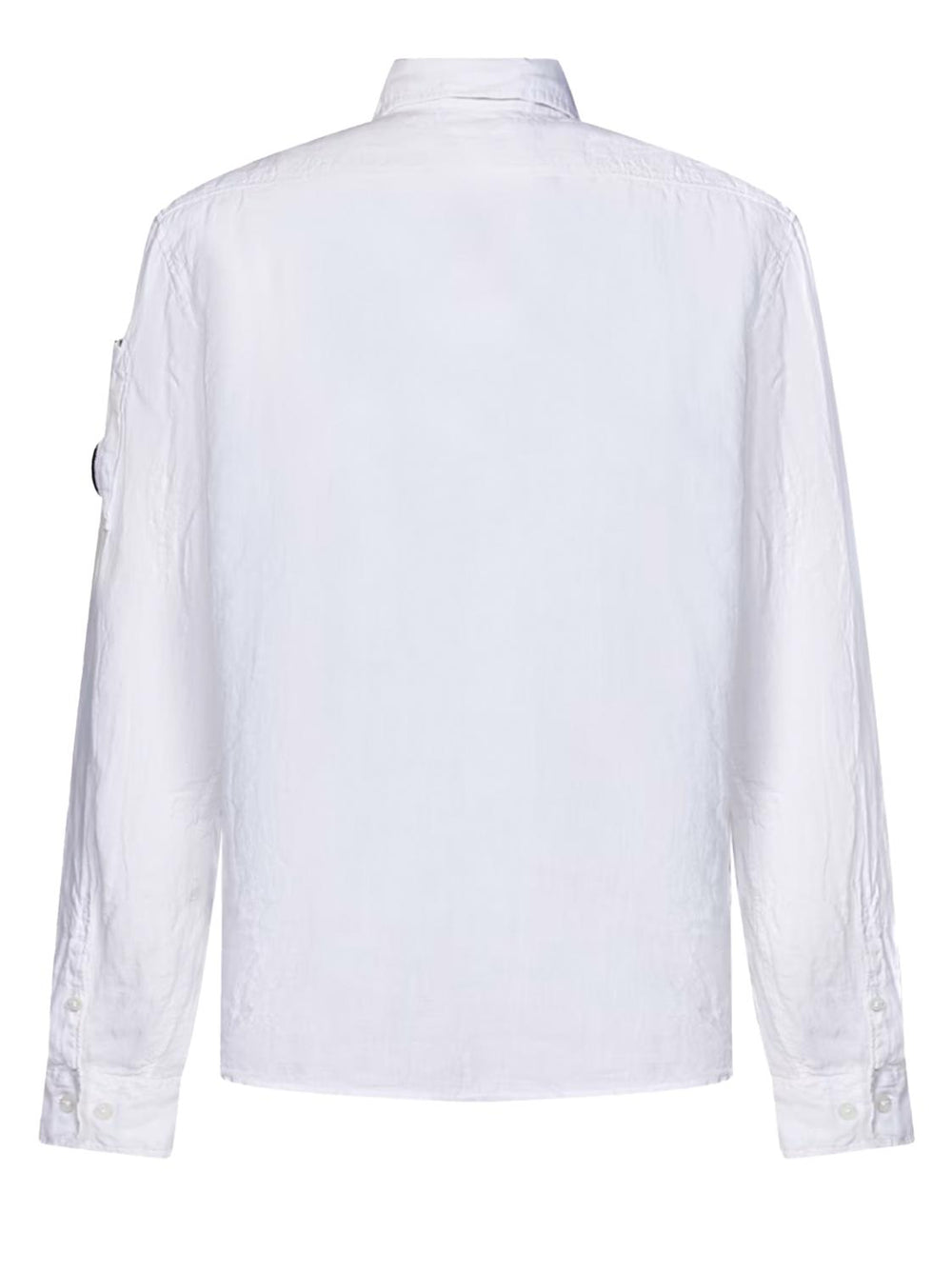 C.P Company linnen overhemd-100% linnen-HEREN SHIRTS-Wit