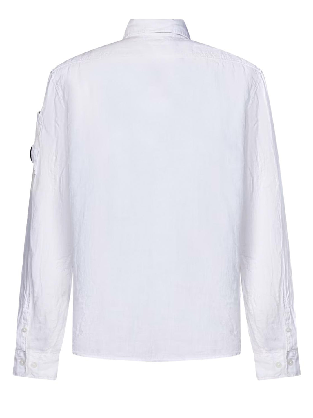 C.P Company linnen overhemd-100% linnen-HEREN SHIRTS-Wit