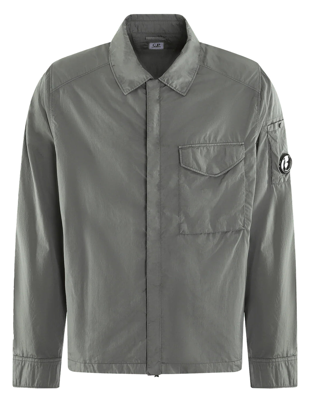C.P. Company Overshirt – Groen-100% polyamide-HEREN SHIRTS-Groen