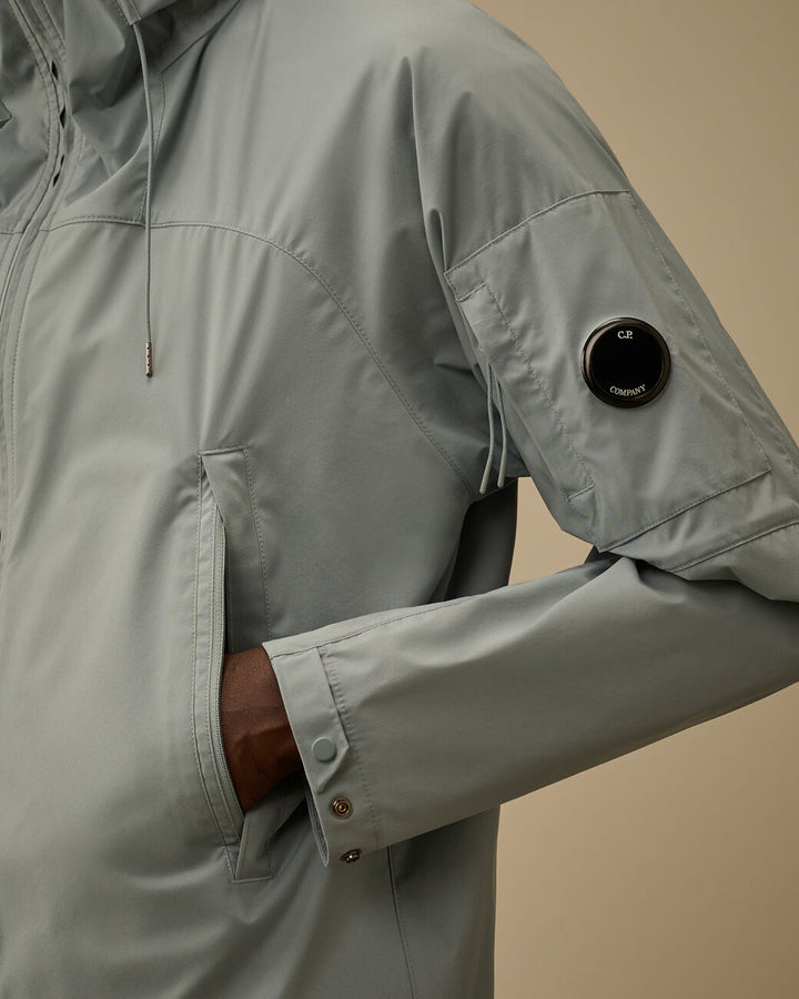 C.P. Company Pro-Tek Hooded Lens Jacket – Blauw-100% polyester-HEREN JASSEN & JACKS-Blauw