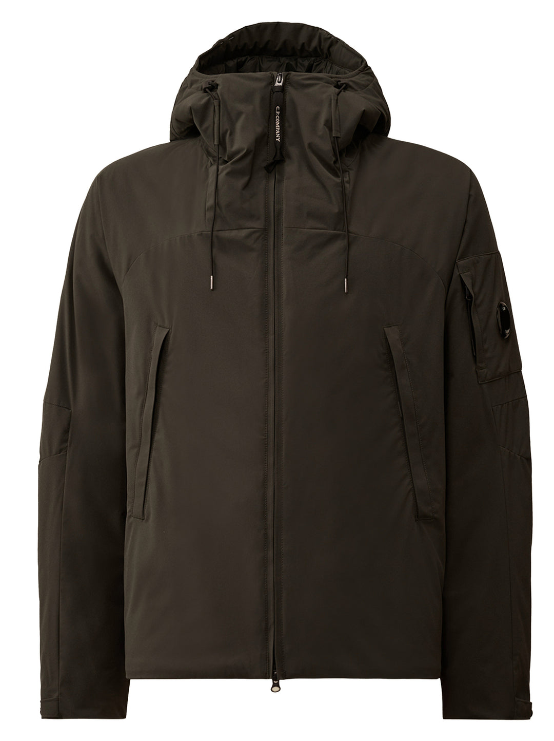 C.P. Company Pro-Tek Hooded Padded Jacket – Groen-100% polyester-HEREN JASSEN & JACKS-Groen
