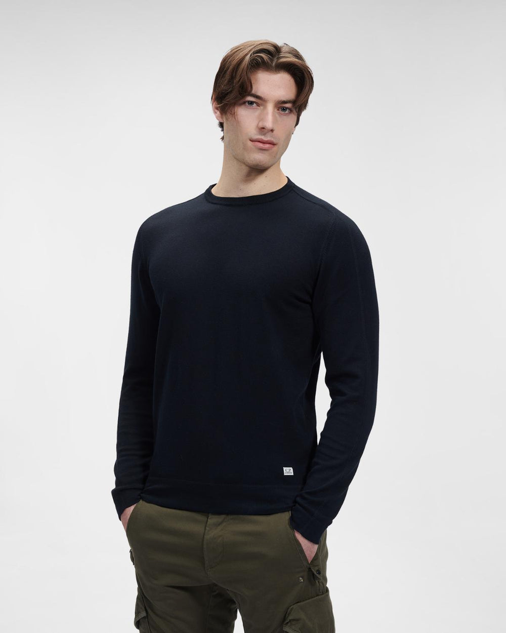 C.P. Company Sea island blauw-100% katoen-HEREN TRUIEN & VESTEN-Blauw