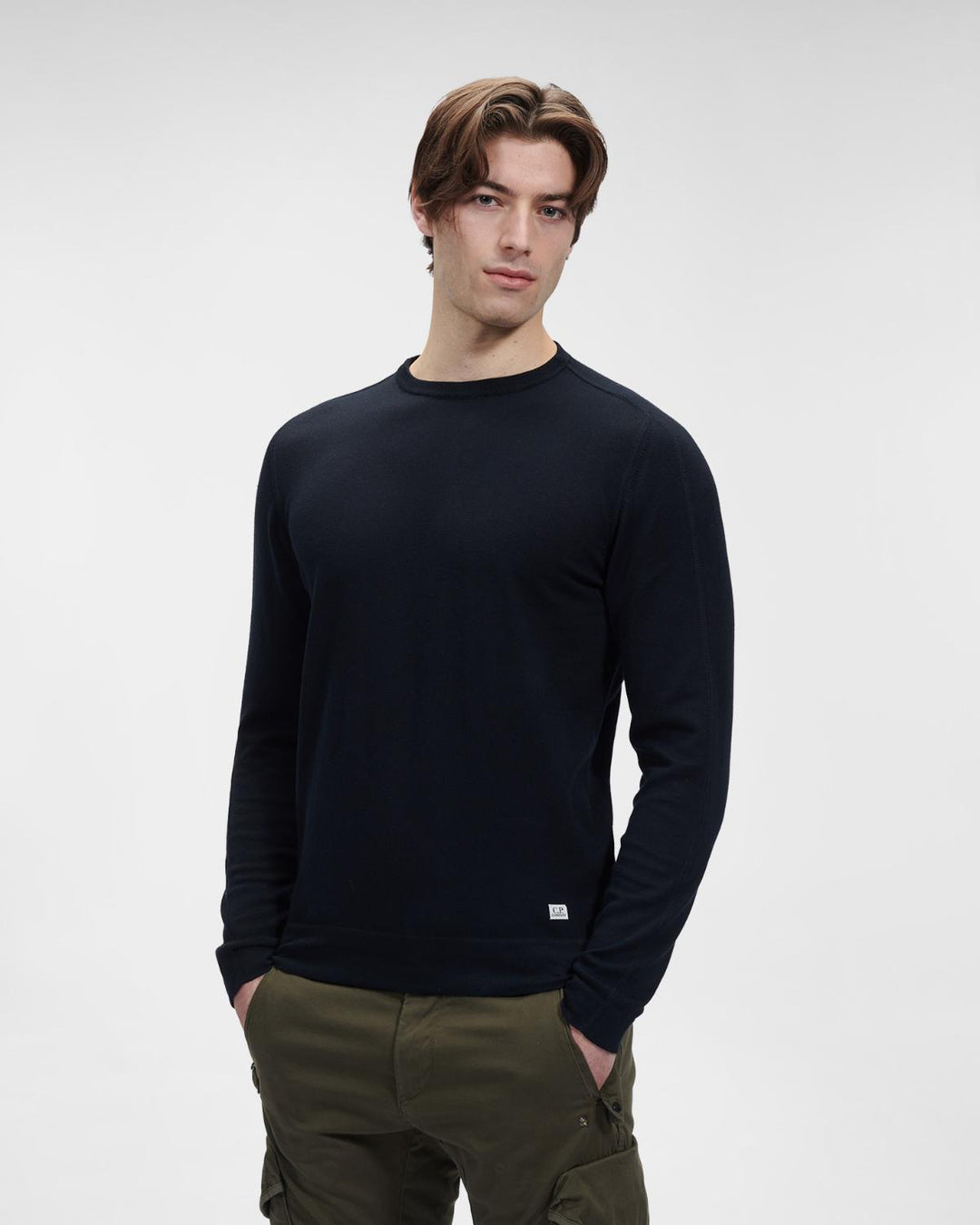 C.P. Company Sea island blauw-100% katoen-HEREN TRUIEN & VESTEN-Blauw