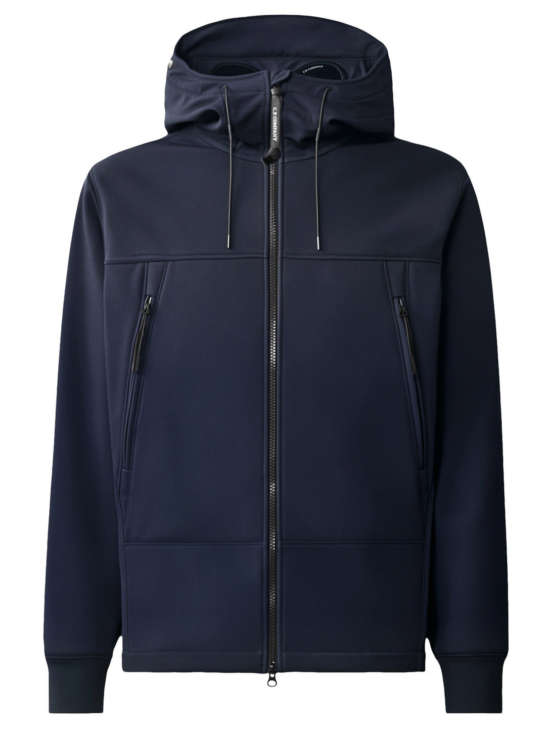 C.P. Company Shell-R Hooded Jacket – Blauw-94% polyester, 6% elastaan<br />-HEREN JASSEN & JACKS-Blauw