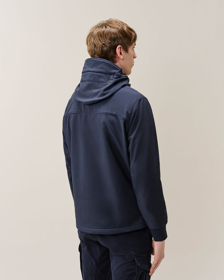C.P. Company Shell-R Hooded Jacket – Blauw-94% polyester, 6% elastaan<br />-HEREN JASSEN & JACKS-Blauw