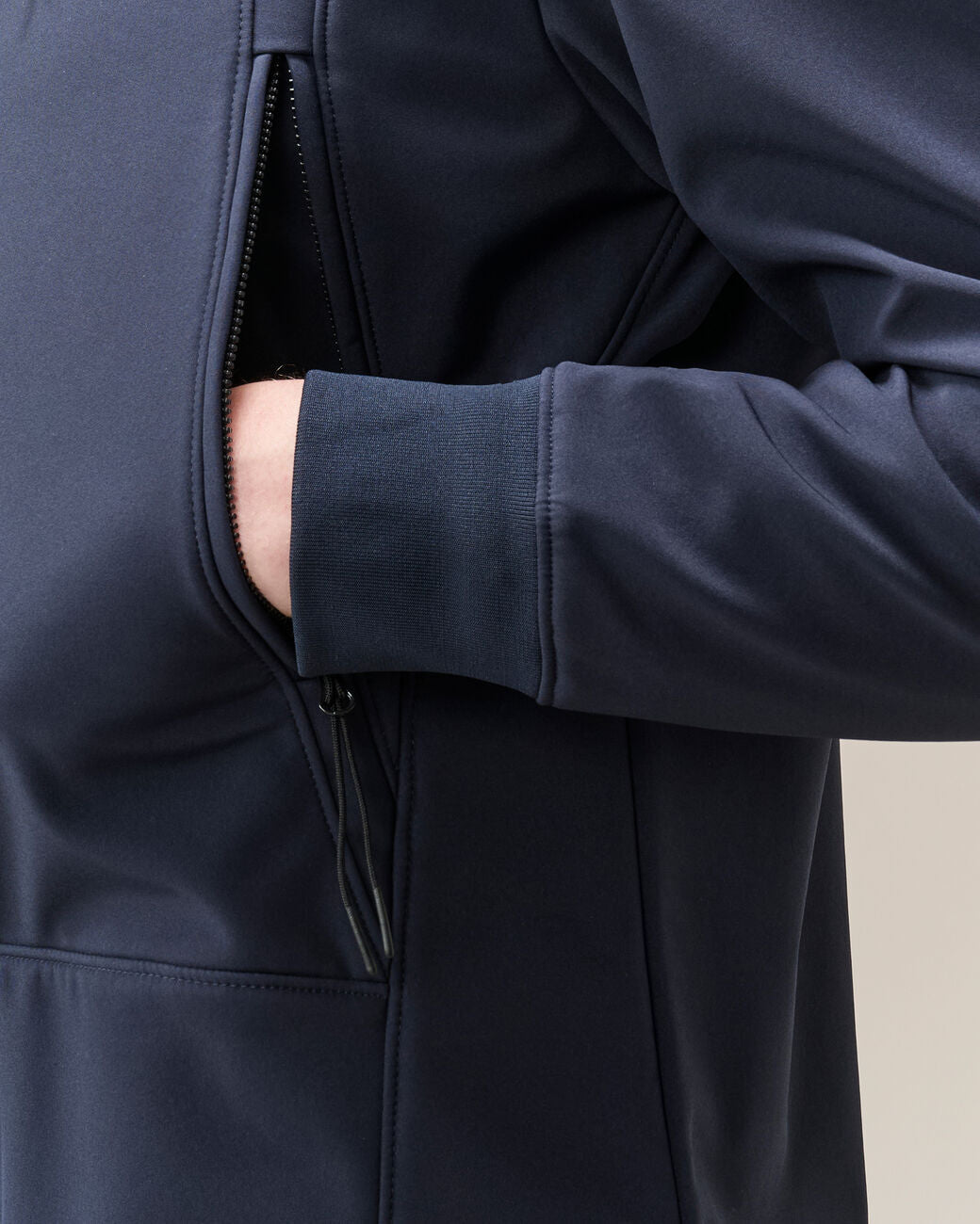 C.P. Company Shell-R Hooded Jacket – Blauw-94% polyester, 6% elastaan<br />-HEREN JASSEN & JACKS-Blauw