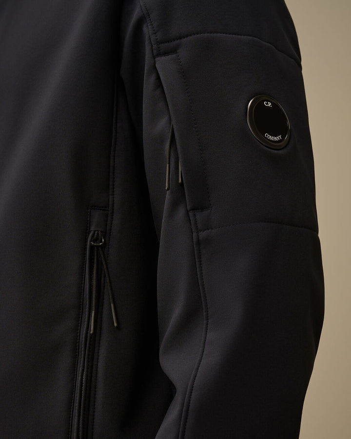 C.P. Company Shell R Jack – Blauw-94% polyester, 6% elastaan-HEREN JASSEN & JACKS-Blauw