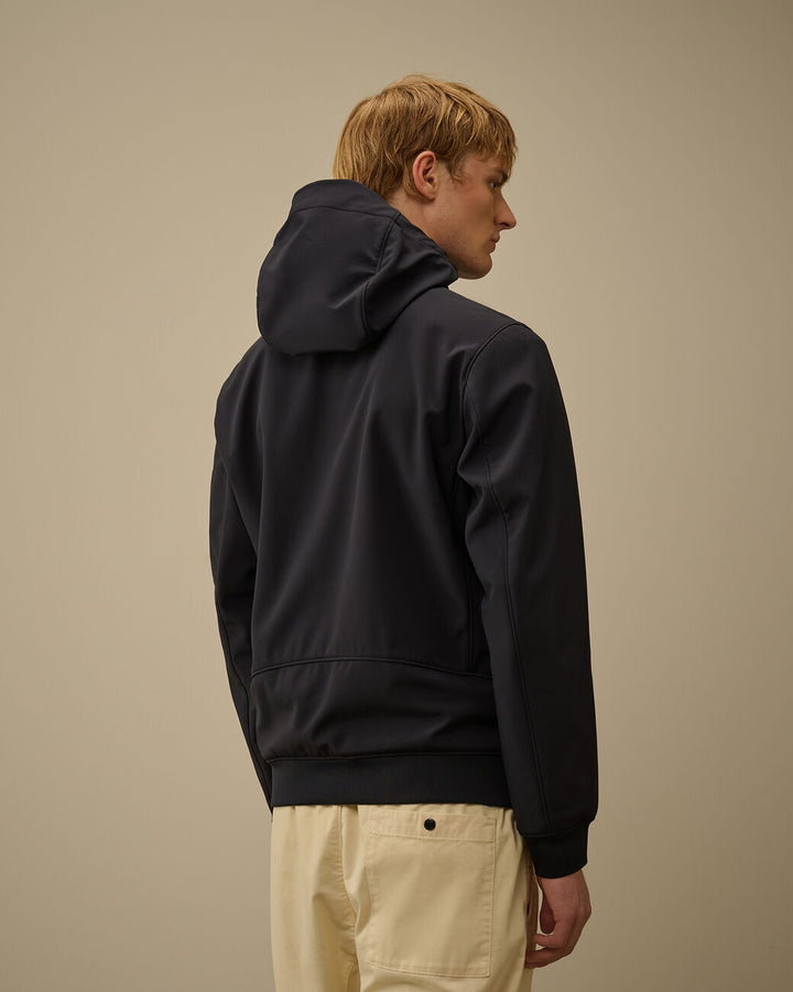 C.P. Company Shell R Jack – Blauw-94% polyester, 6% elastaan-HEREN JASSEN & JACKS-Blauw