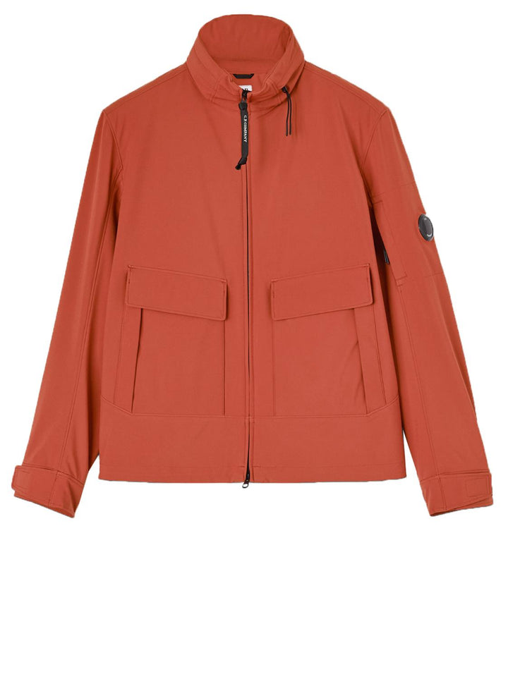 C.P. Company softshell jack – Oranje-92% polyester, 2% elasthaan-HEREN JASSEN & JACKS-Oranje