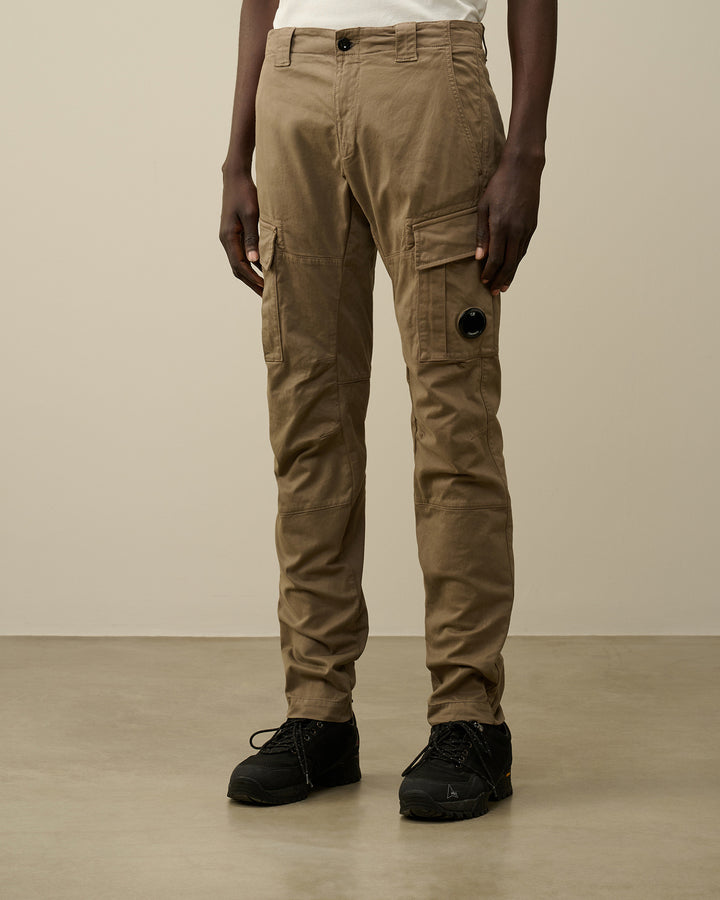 C.P. Company stretch cargo broek-Buitenstof: 98% katoen, 2% elastaan ​​/ spandex-HEREN BROEKEN-Beige